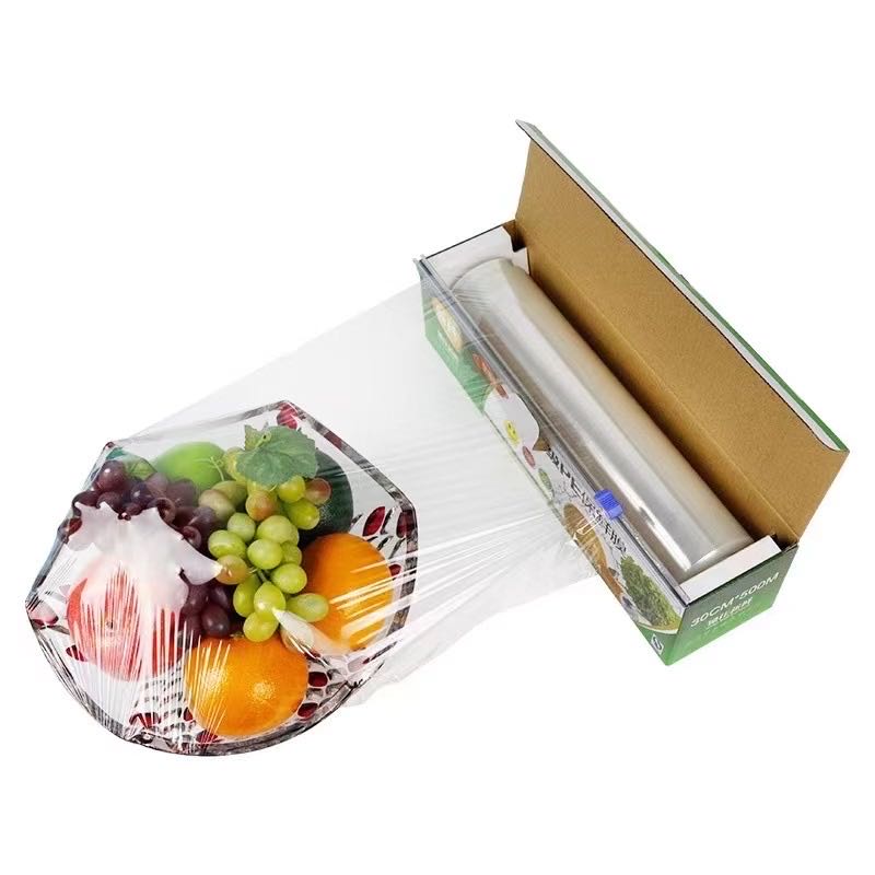 Caja de color de película adhesiva de PVC de calidad alimentaria con cortador de diapositivas