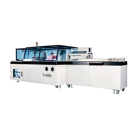 Sellador lateral de movimiento continuo | Máquina automática de envoltura retráctil con sellado lateral de alta velocidad