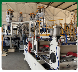 Línea de extrusión de tripas de salchicha de plástico coextruido multicapa personalizable de 3 a 5 capas