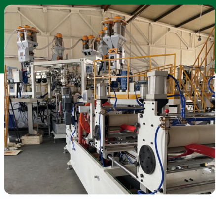 Línea de extrusión de tripas de salchicha de plástico coextruido multicapa personalizable de 3 a 5 capas