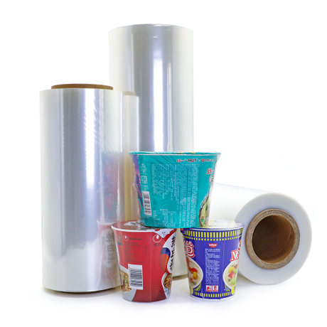 POF Heat Instant Cup Noodles/desinfección Vigera de vajilla Película Película Pof POF Shrink Wrap Film Roll