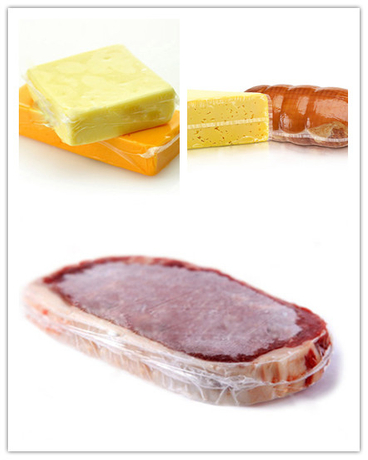 Bolsas termorretráctiles para pollo, aves de corral, queso, resistente al agua, con barrera baja de oxígeno, a la venta