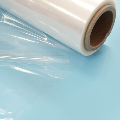 Película termorretráctil de poliolefina reticulada de grado alimenticio impresa personalizada, película retráctil POF transparente flexible con fuerte contracción para alimentos, bebidas y embalaje exterior de productos en general